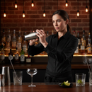 Premium Ladies Long Sleeve Blouse in Black - Comfortable Cotton Blend with Tailored Fit and Adjustable Cuffs