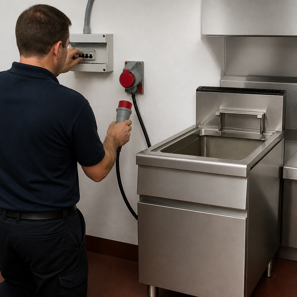 Commercial Single Tank Fryer Installation Service