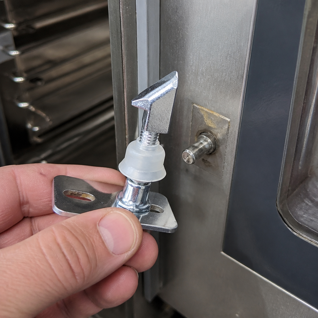 Replacement nose closing for commercial combination ovens