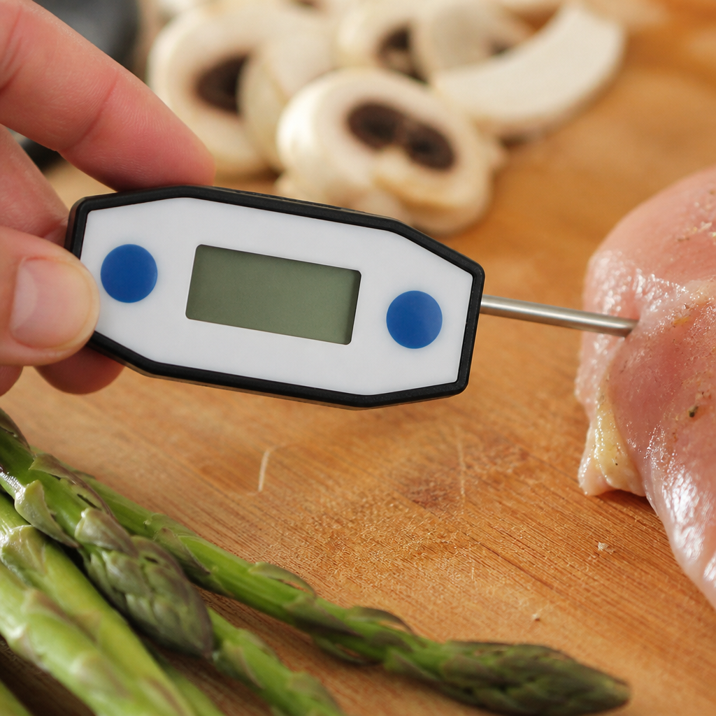 Commercial digital thermometer with -50°C to +150°C range