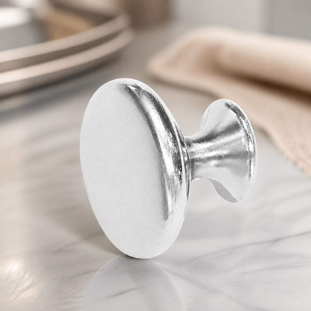 Commercial Food Merchandiser Handle Aluminium Alloy 19.8mm