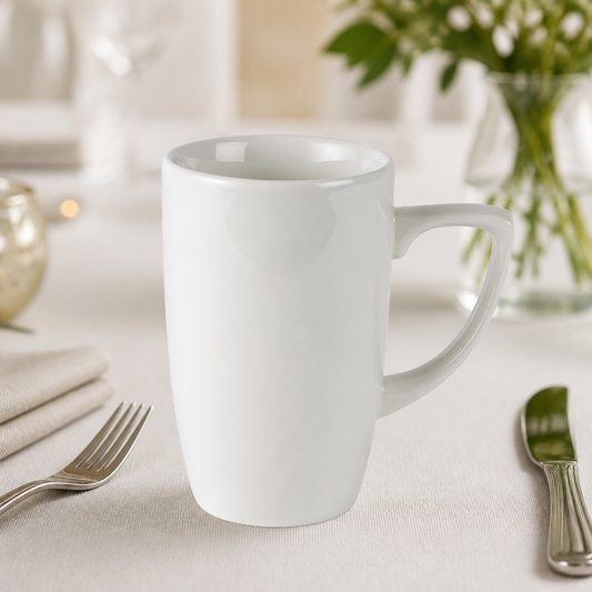 Commercial Coffee Mugs 284ml Porcelain Mocha Mugs 12 Pack