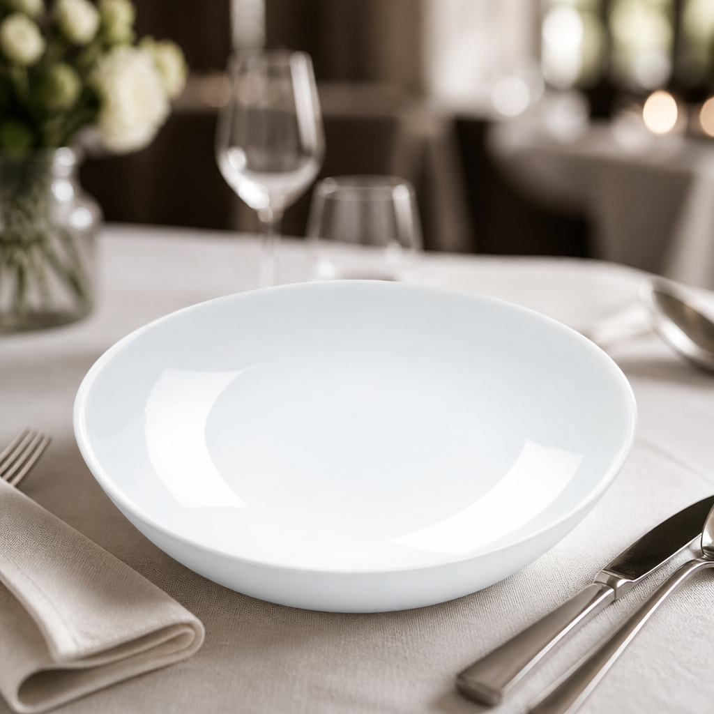 Commercial Coupe Bowls 385mm - 4 Pack Porcelain