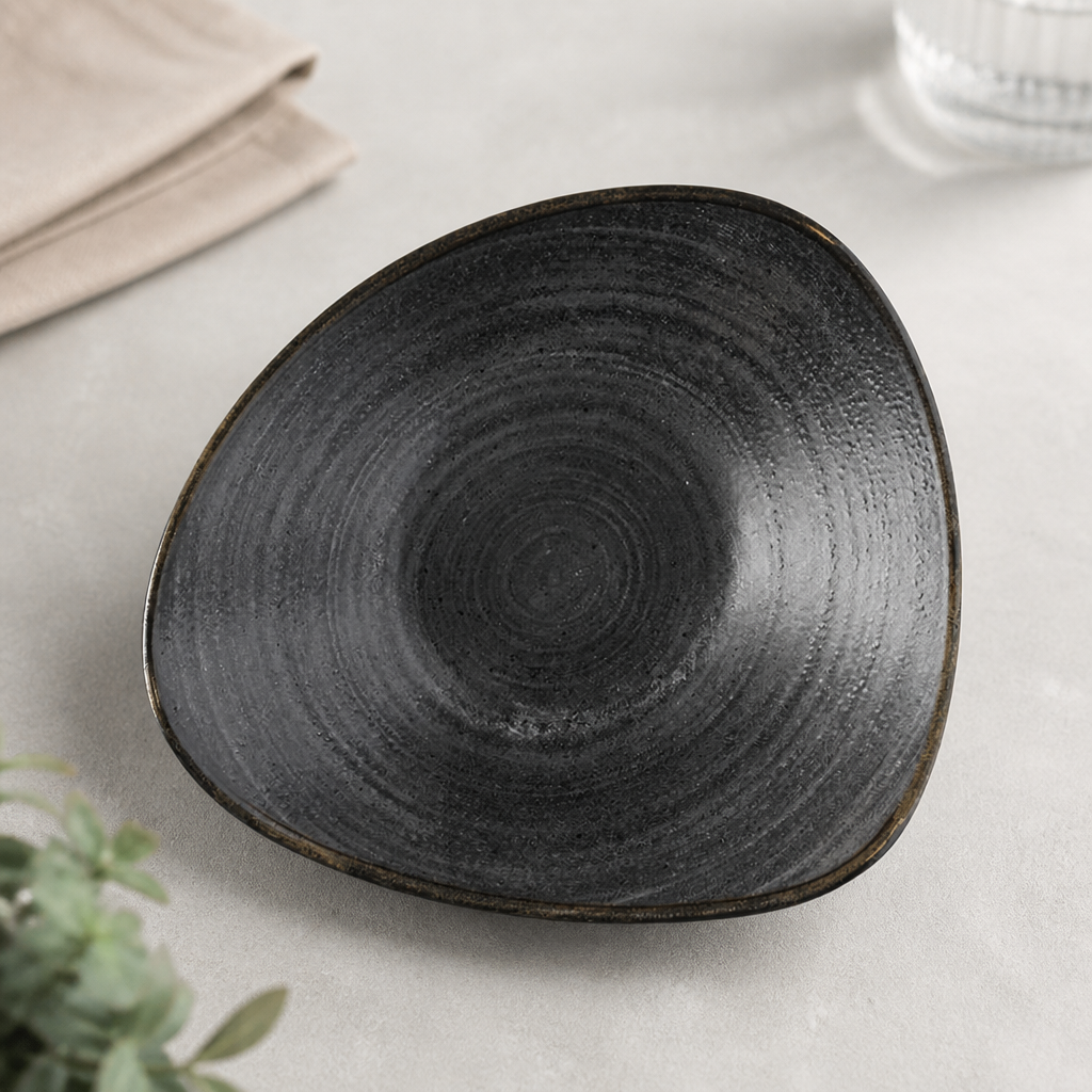 Commercial Raw Bowls Black 229mm 12 Pack