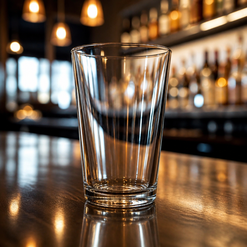 200ml Toughened Glass Beer Glasses 72 Pack