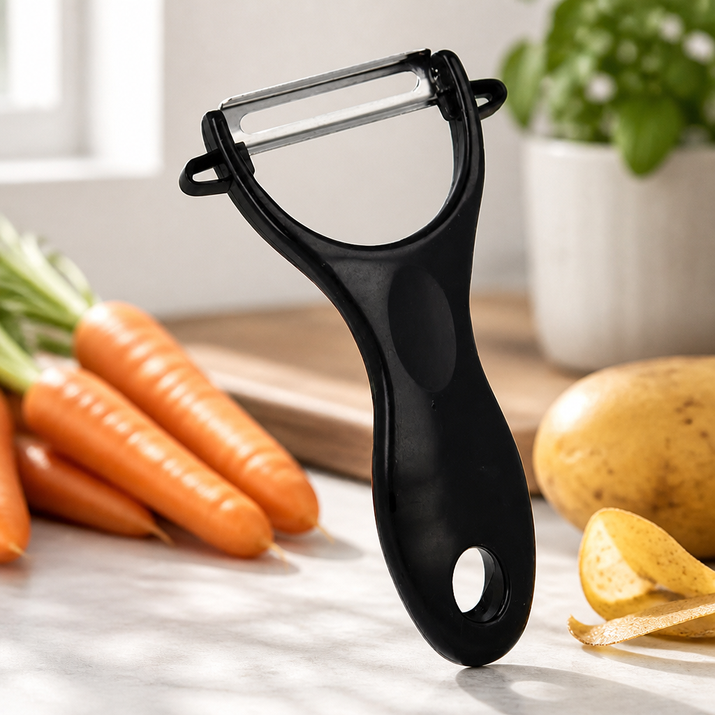 Commercial Fine Peeler with Stainless Steel Blade and ABS Body