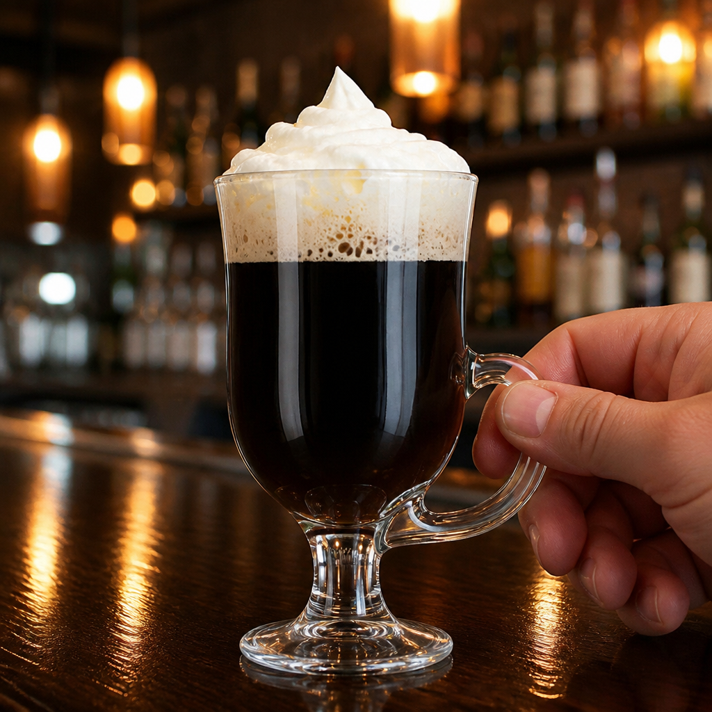24 pack of 240ml commercial Irish coffee glasses