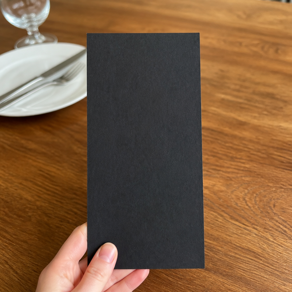 Commercial recyclable black dinner napkins 40x40cm 2000 pack