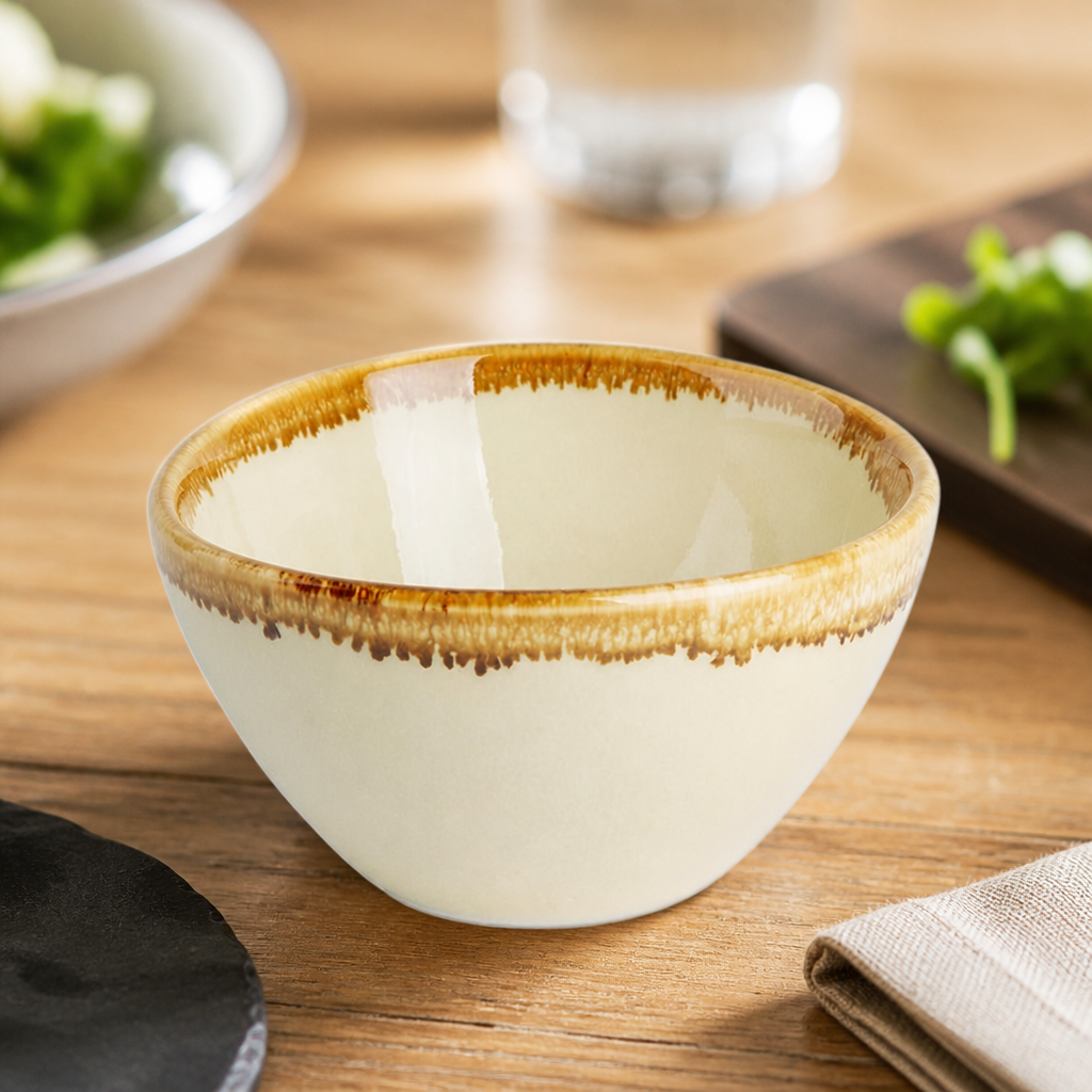 Commercial 50ml Sandstone Dipping Pots 12 Pack