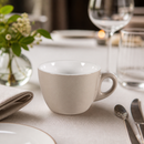 Commercial 7oz Smoke Cappuccino Cups - Porcelain 6 Pack