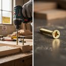 Premium Multi-Purpose Countersunk Pozi Screw 6x100mm - Box of 100 for Versatile Fastening Needs