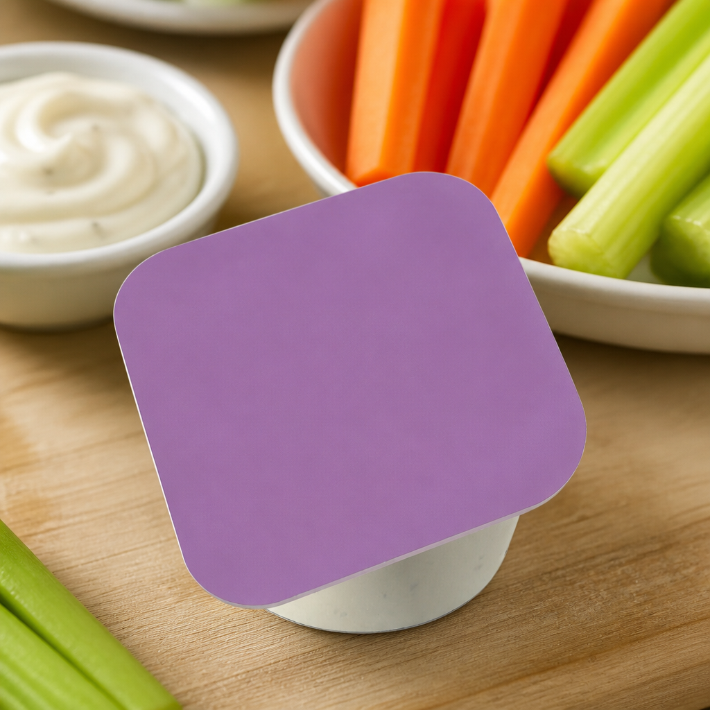 Commercial Garlic Sauce Dip Pots 25ml - 100 Pack
