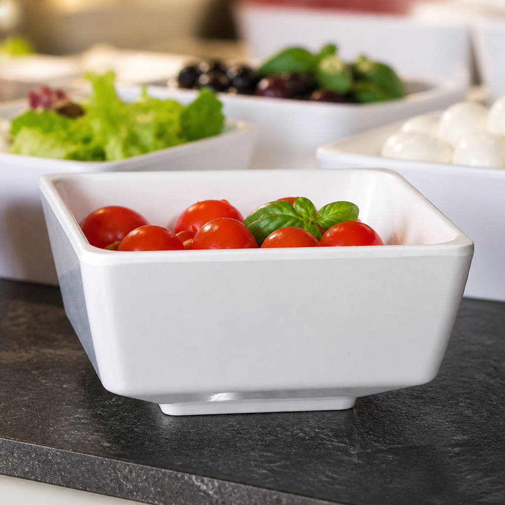 Commercial Melamine Float Bowl 1.5L 190x190mm