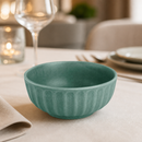 Commercial Deep Bowls Green 150mm Porcelain Dishwasher Safe 6 Pack