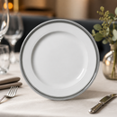 Commercial Bead Truffle Plates 285mm - 6 Pack Grey China