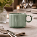 Commercial Tea Cups 340ml Pack of 12 Durable Porcelain