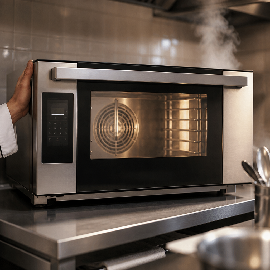 Commercial Convection Oven 3 Grid 600x400mm Drop Down Door