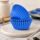 Commercial Blue Cupcake Cases 75mm - 60 Pack