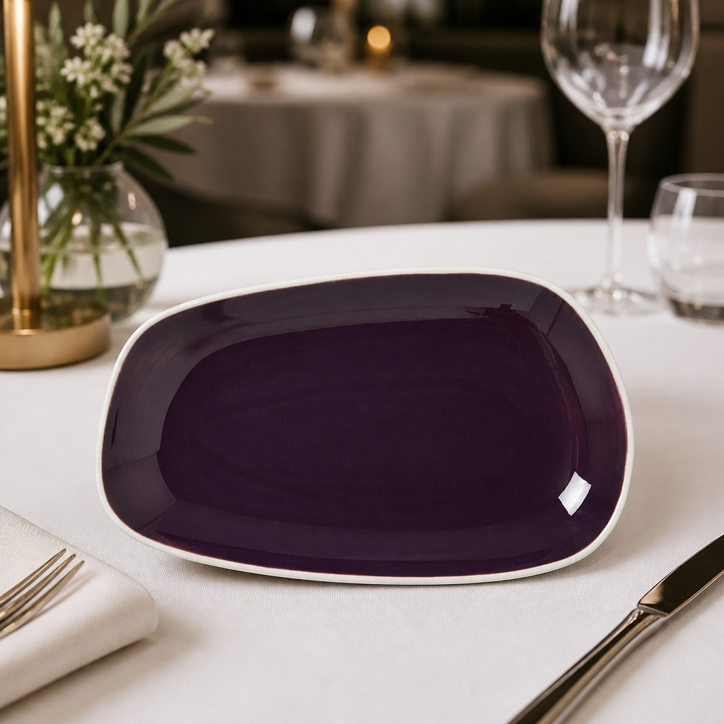 240mm Damson Commercial Trays 12 Pack