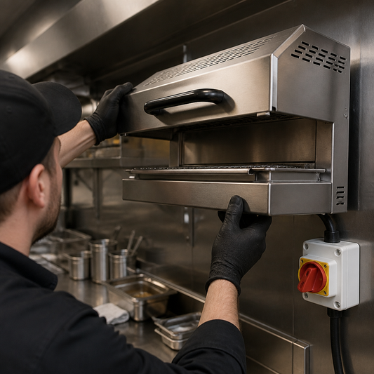 Commercial Wall Mounted Salamander Grill Installation Service