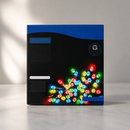19.3m Commercial Multi-Coloured LED String Lights for Indoor/Outdoor