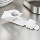 Commercial Display Fridge Replacement White Shelf Clip 16.9mm