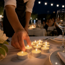 Citronella Tea Lights 50 Pack for Indoor Outdoor Pest Control