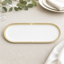 Commercial Diamond Oblong Trays 253x93mm Pack of 12