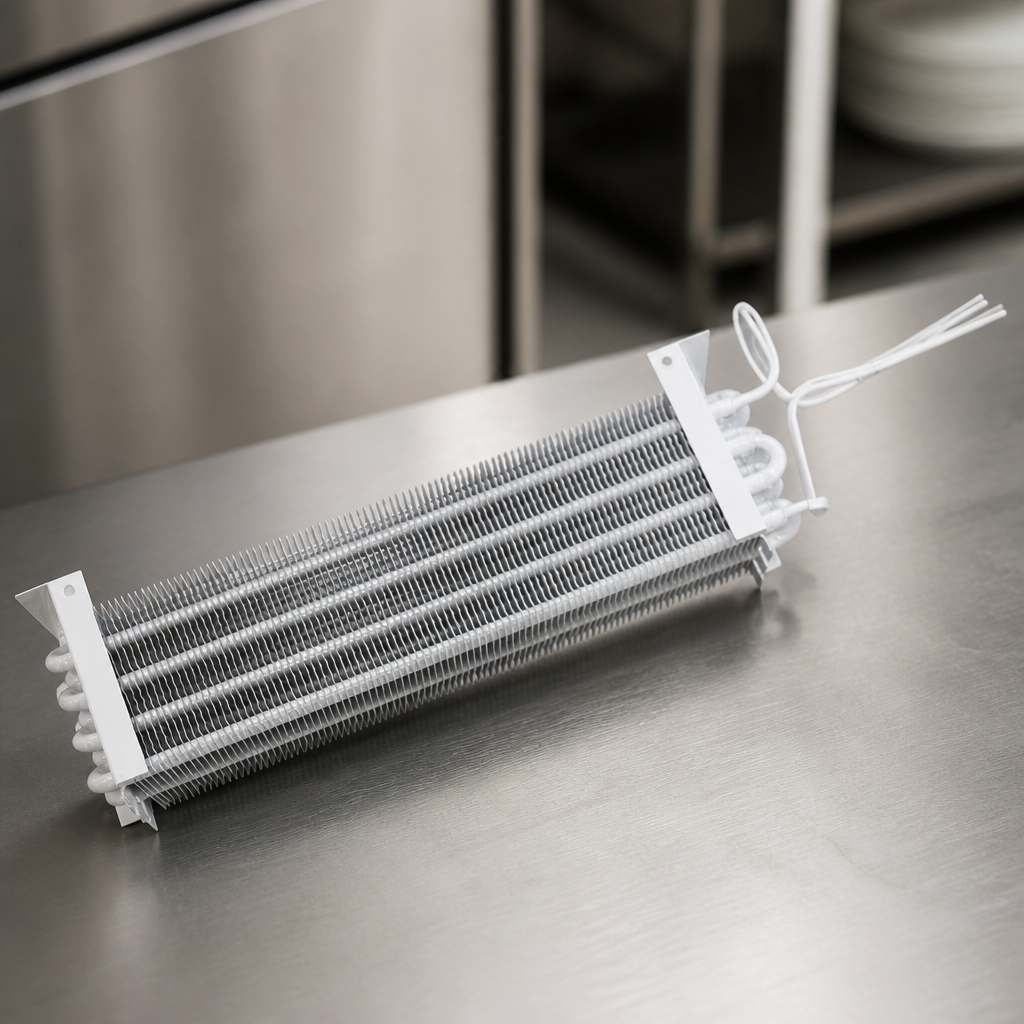Commercial Counter Fridge Evaporator Replacement Part 158mm High