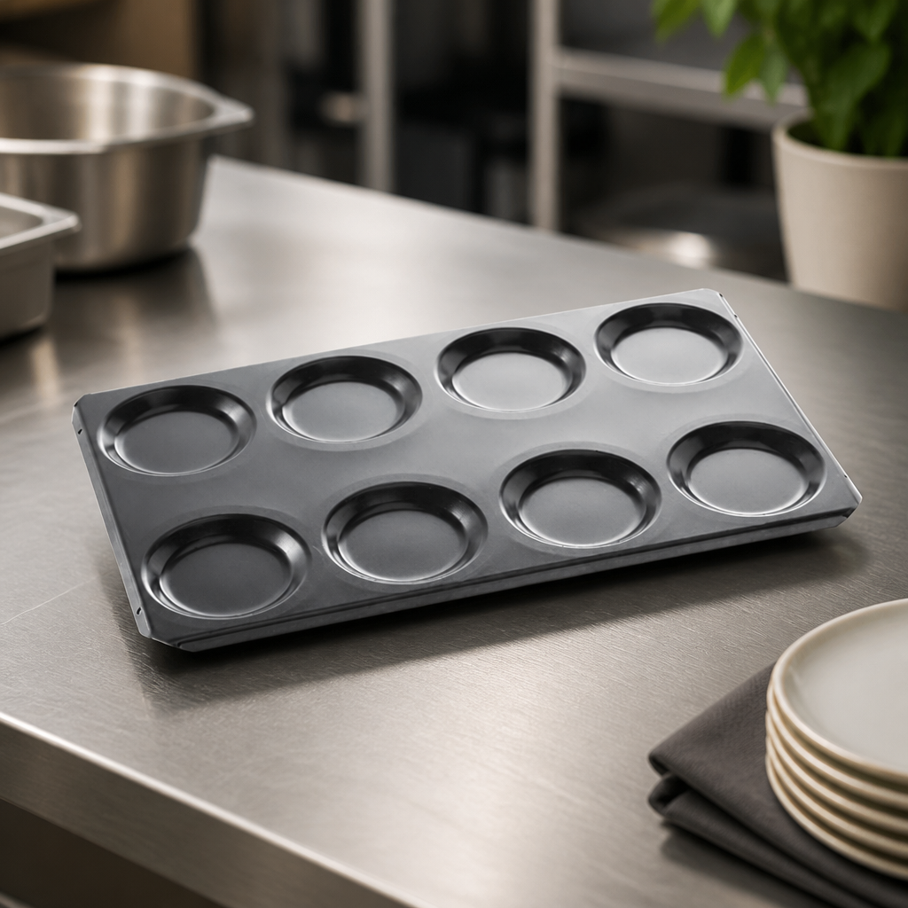 Commercial Multi-Tray 1/1 GN Aluminium Oven Baking Tray