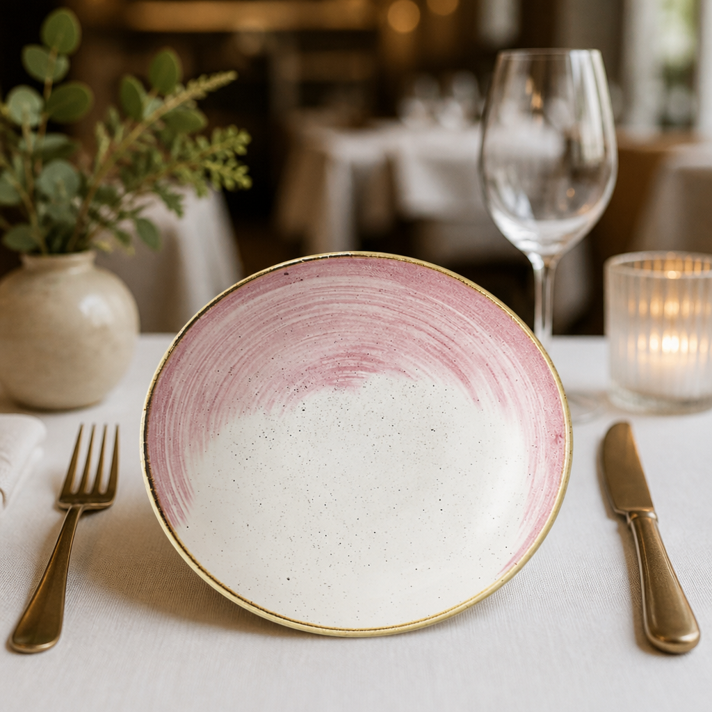 Commercial Coupe Bowls Petal Pink 248mm 12 Pack