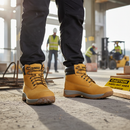 Premium Heavy Duty Safety Boot with Full Grain Leather and Heat Resistant Outsole, Available in Sizes 4-14
