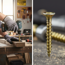 Premium Multi-Purpose CSK Pozi Screw 4x25MM - Pack of 200 for Versatile Applications