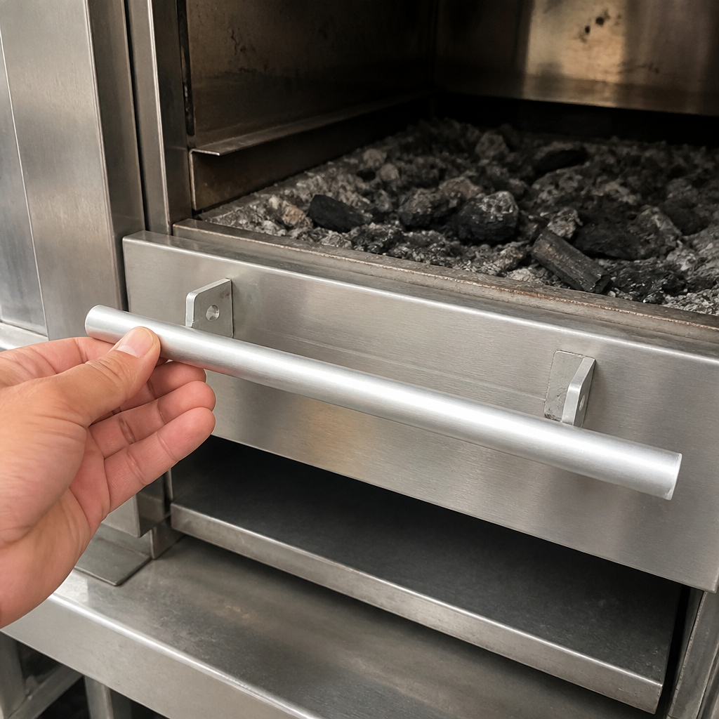 Commercial Charcoal Oven Ember Handle Replacement 500mm