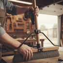 Premium Metal Broom Support Stay for Enhanced Stability and Durability in Cleaning Tasks