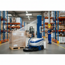Professional Self-Propelled Pallet Wrapping Machine with Touch Screen Control and Automatic Load Height Detection