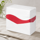 Commercial 2-Ply White Lunch Napkins 50 Pack 4-Fold Design