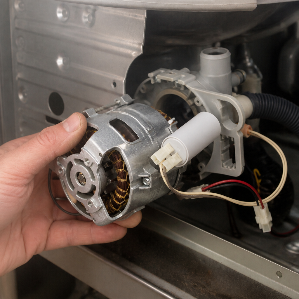 Commercial Glasswasher Pump Replacement 2.85kg Capacity