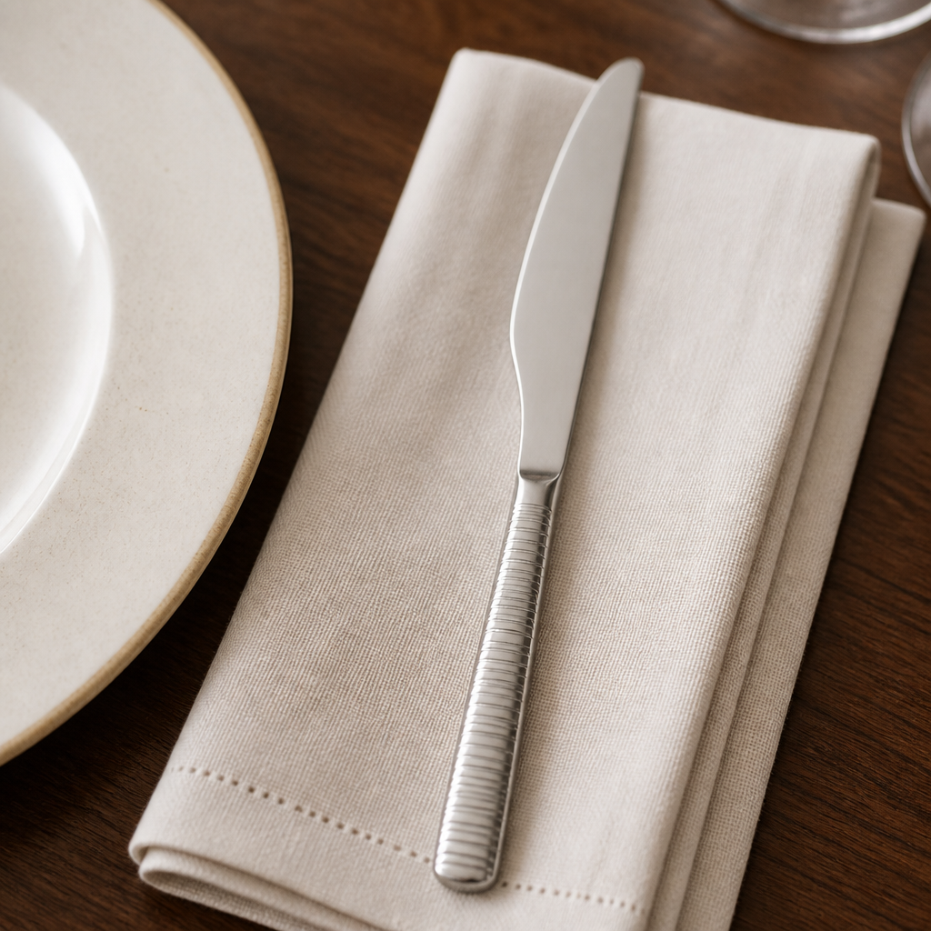 Commercial side plate knives 12 pack stainless steel cutlery