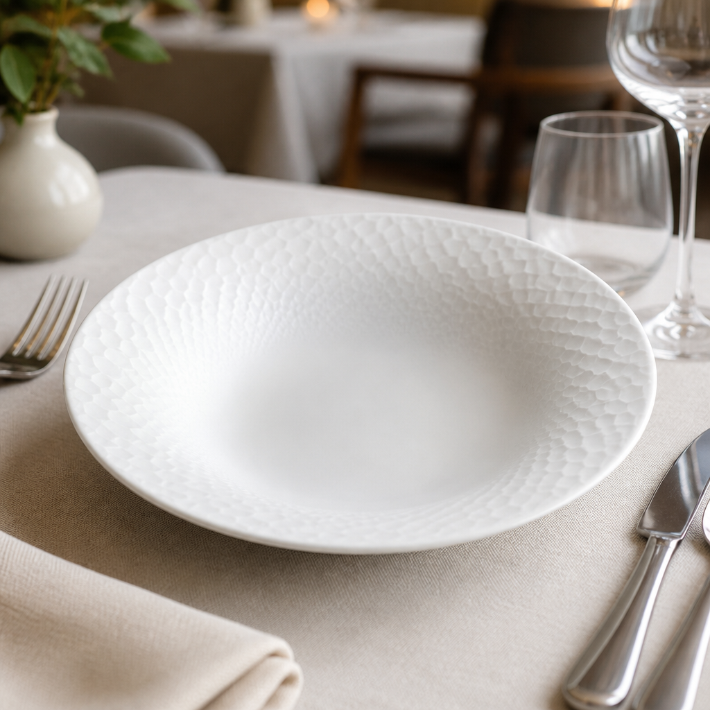 Commercial Rimmed Coupe Bowls 285mm for hospitality use