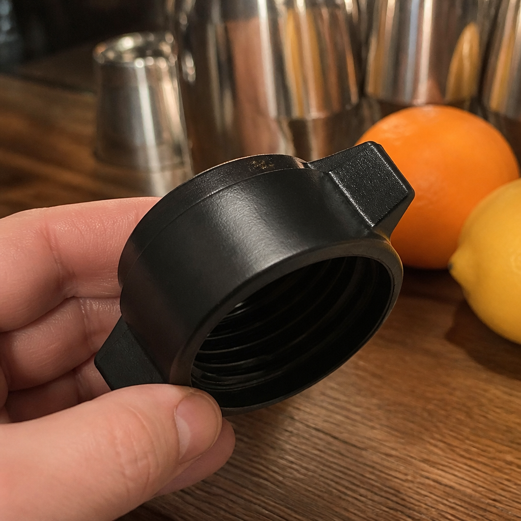 BSP Thread Nut 19mm for commercial pub and cellar equipment