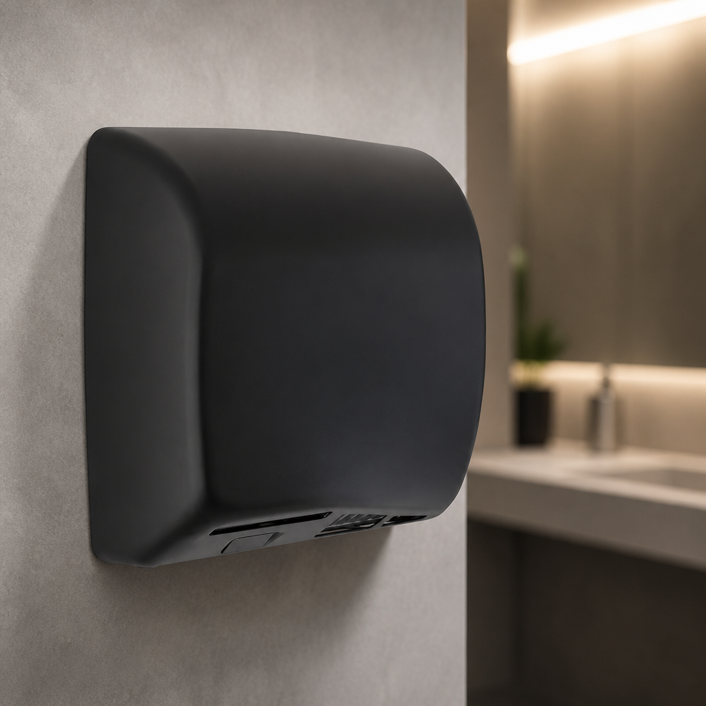 Commercial HEPA Hand Dryer with Ioniser for medium traffic areas
