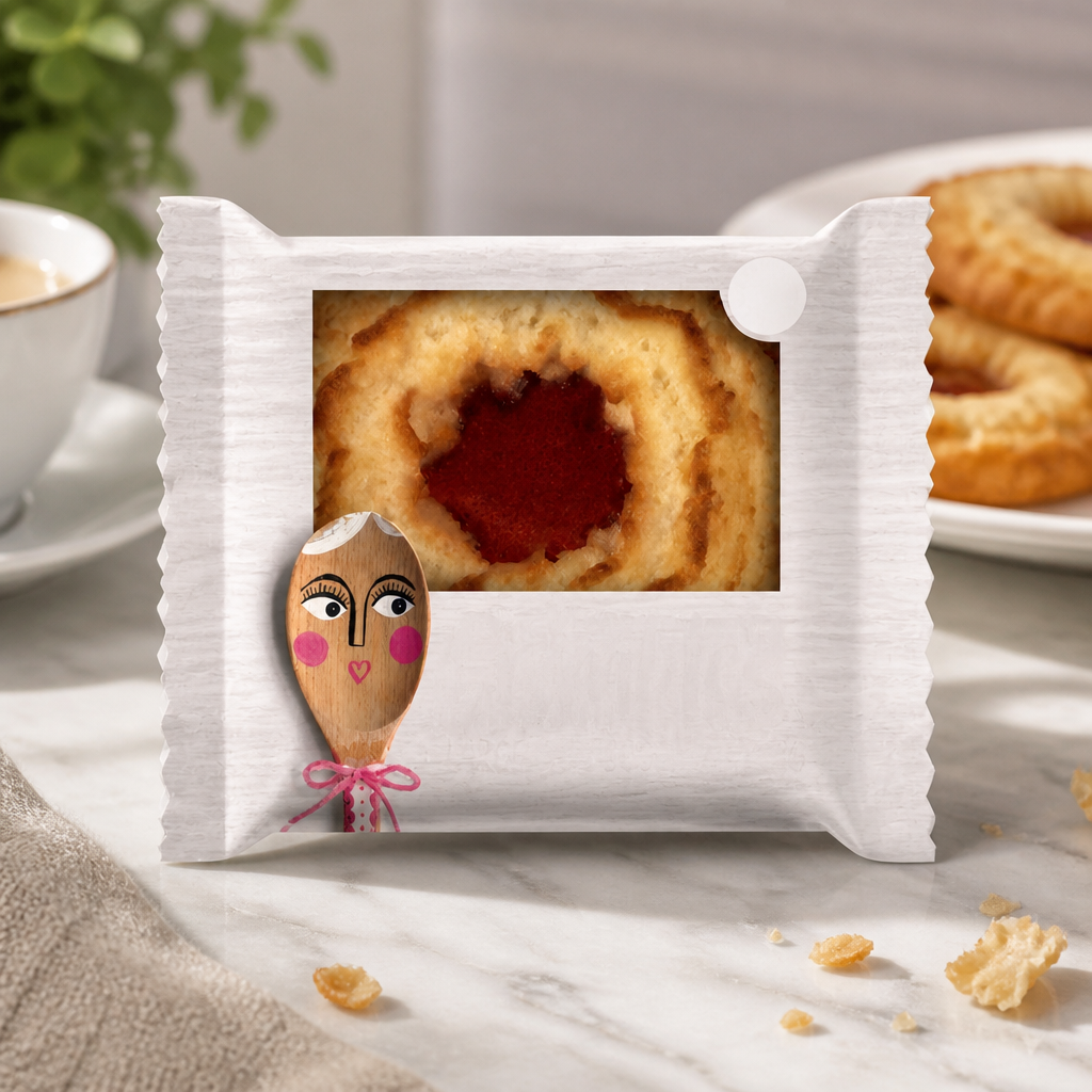 Gluten Free Coconut Jam Rings 24 Pack Room Refreshments