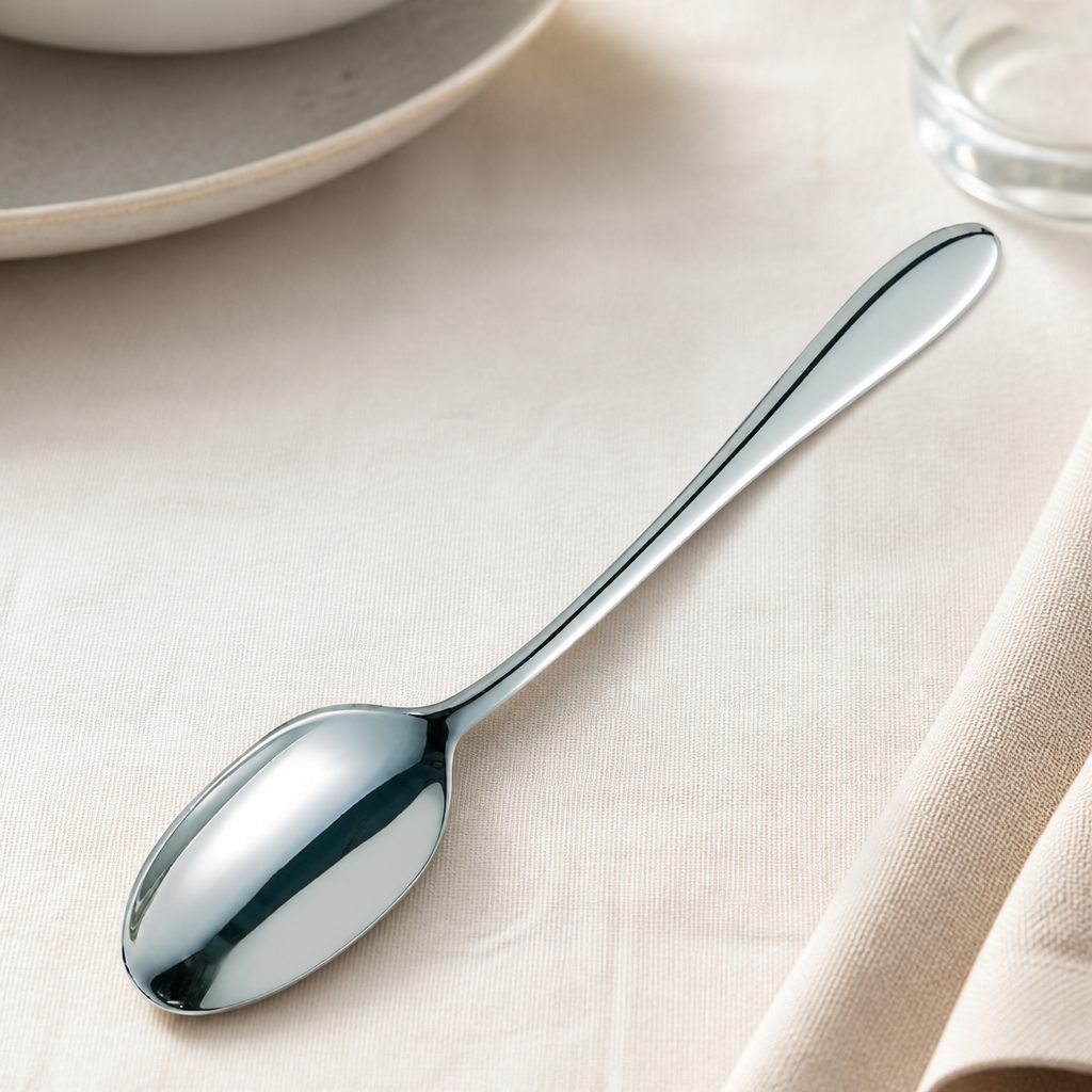 Commercial Stainless Steel Teaspoons 12 Pack 140mm Length