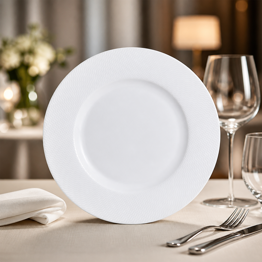 Commercial Lahari Plates 285mm Pack of 12 for Dining