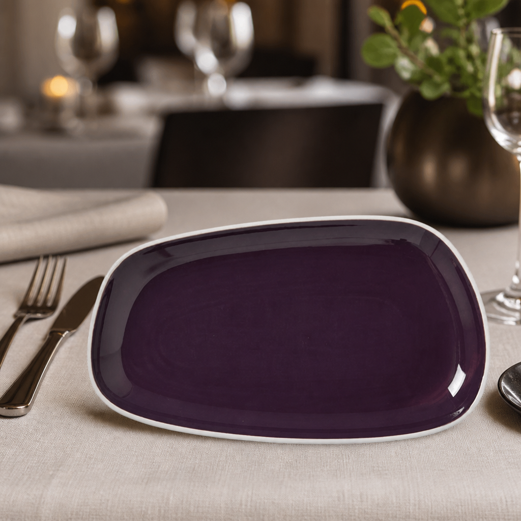 Commercial Trays Damson 290mm 6 Pack for Catering