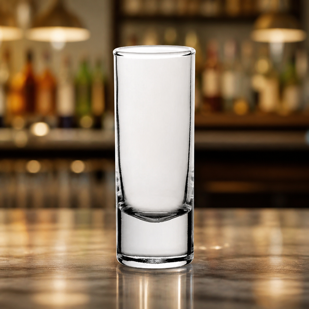 Commercial Tall Shot Glasses 60ml - 48 Pack