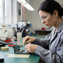 Premium Double Sided Polyester Tape with 300LSE Adhesive for Low Surface Energy Applications