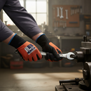 Premium Heavy Duty Nitrile Coated Gloves for Maximum Liquid Protection and Grip in Wet and Dry Conditions