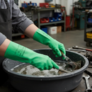 Premium Heavy Duty Nitrile Gauntlet Gloves 330MM - Exceptional Grip and Chemical Resistance